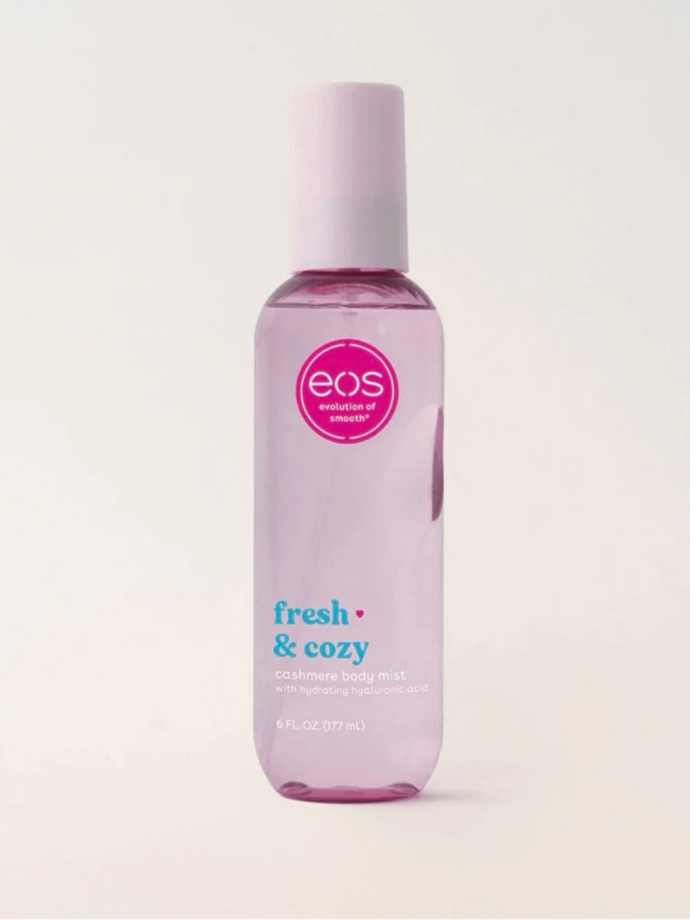 NWT eos Fresh & Cozy Cashmere Body Mist - Pink and White